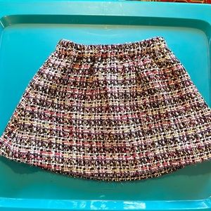 Jcrew crewcuts tweed skirt